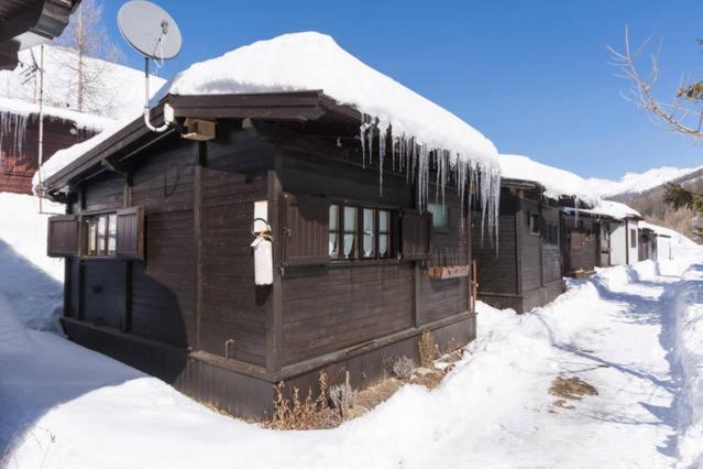 Lo Chalet Dello Sciatore Villa Borgata Sestriere Luaran gambar